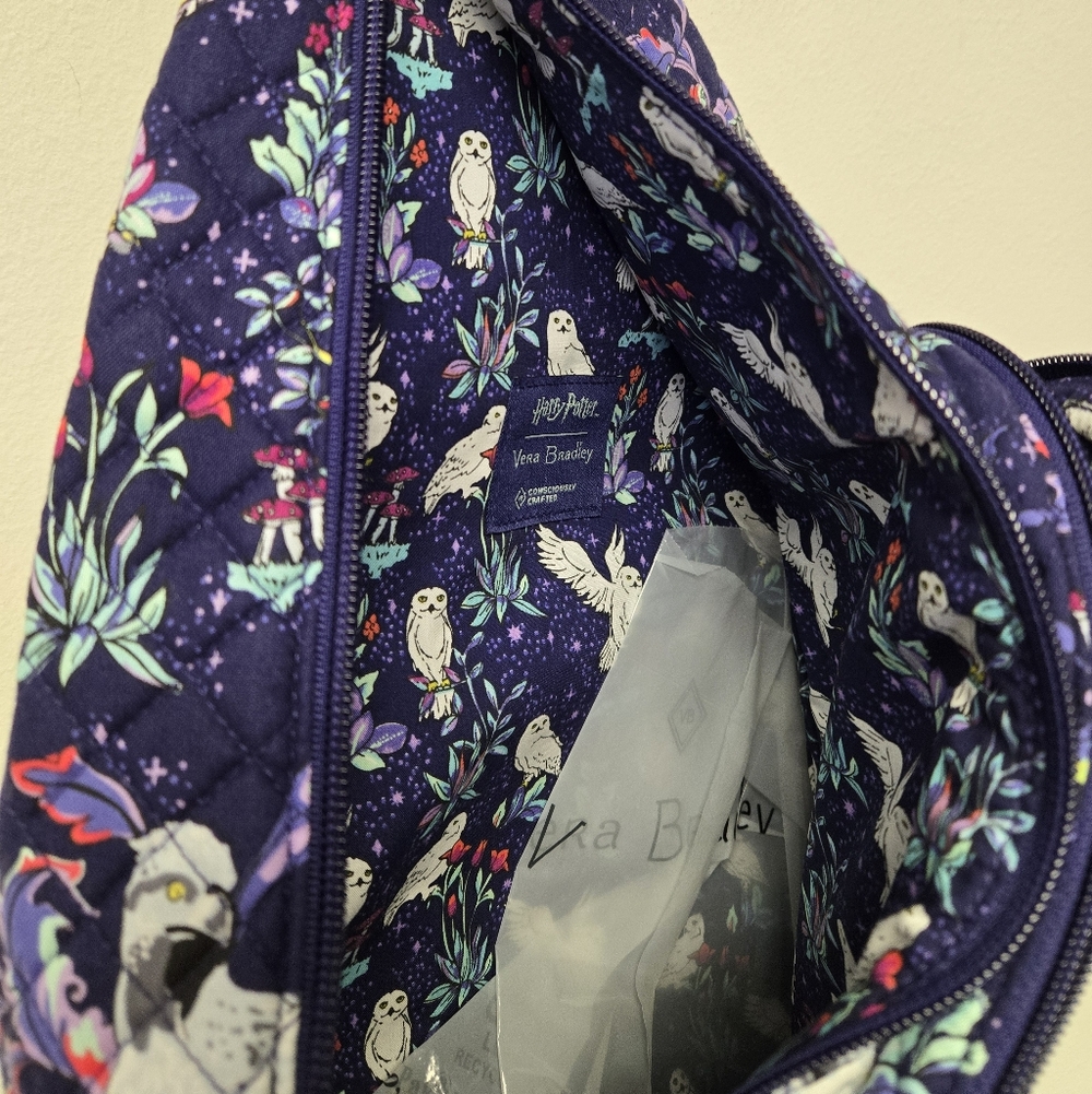 Vera Bradley Harry Potter Forbidden Forest Sling Backpack - Picture 5 of 8